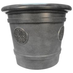 Горшок ТЕК.А.ТЕК Medallion Е81 графит