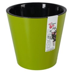 Горшок InGreen Фиджи ING1554, 4 л, 20х18.3 см салатовый