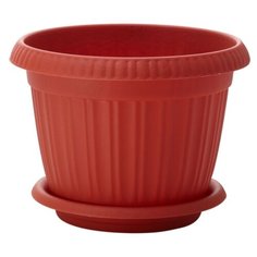 Горшок InGreen Таити ING41018, 18х13.8 см терракотовый