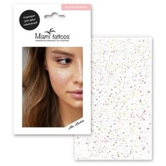 Miami tattoos Переводные тату-веснушки Splash multicolor