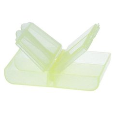 Органайзер Gamma для бисера T-34 6.4х4.4х1.3 см желтый/прозрачный