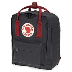 Рюкзак Fjallraven Kånken Mini 7 black (black/ox red)