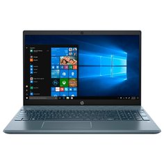 Ноутбук HP PAVILION 15-cw1025ur (AMD Ryzen 5 3500U 2100MHz/15.6"/1920x1080/8GB/512GB SSD/DVD нет/AMD Radeon Vega 8/Wi-Fi/Bluetooth/Windows 10 Home) 103Z1EA приглушенный синий/светло-синий