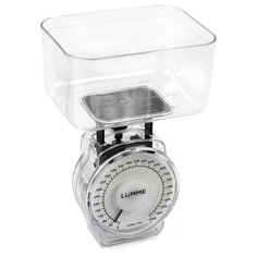 Кухонные весы LUMME LU-1301 белый жемчуг