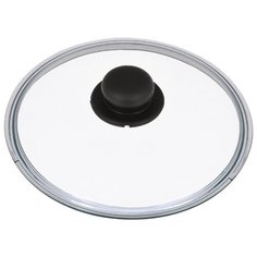 Крышка Tescoma Unicover стеклянная (619028) (28 см) прозрачный/черный