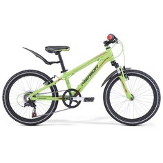 Подростковый горный (MTB) велосипед Merida Matts J20 (2017) зеленый/красный 10" (требует финальной сборки)