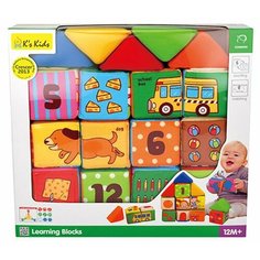 Кубики-пазлы Ks Kids Learning Blocks