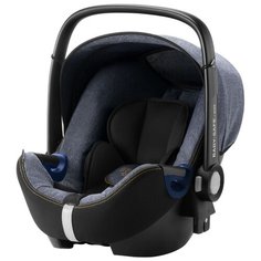 Автокресло-переноска группа 0+ (до 13 кг) BRITAX ROMER Baby-Safe i-Size + Flex Base, Blue Marble