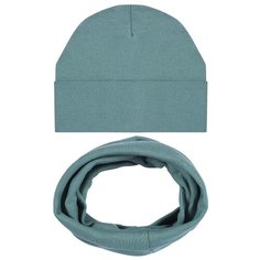 Комплект Веселый Малыш размер 52, серо-зеленый