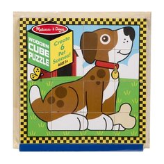 Кубики-пазлы Melissa & Doug Pets Cube Puzzle