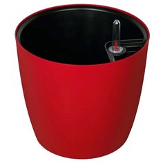 Горшок акиби Комфорт с автополивом, ПИ-38, 21х20 см красный