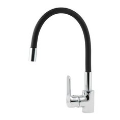 Смеситель для кухни (мойки) AV Engineering AVOLA4-A279 однорычажный двухцветный черный