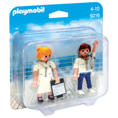 Набор с элементами конструктора Playmobil Family Fun 9216 Капитан круизного корабля