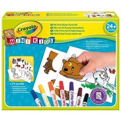 Crayola Mini Kids Набор "Мой первый пазл" с наклейками (81-8113)