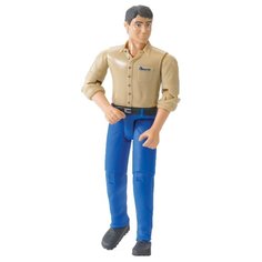 Игровой набор Bruder Мужчина в голубых джинсах 60-006