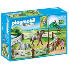 Набор с элементами конструктора Playmobil Country 6931 Лошадиный загон