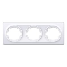 Рамка 3п OneKeyElectro 1E52301300, белый