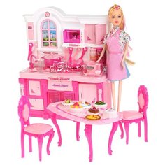Игровой набор Shantou Gepai Kitchen magic Кукла на кухне, B1843266