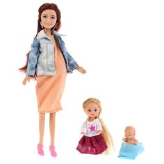 Набор кукол Карапуз Беременная София с дочерью, 29 см, 66308R3-S-BB