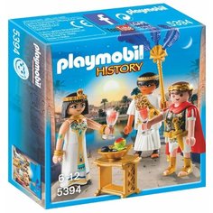 Набор с элементами конструктора Playmobil History 5394 Цезарь и Клеопатра