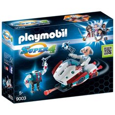 Набор с элементами конструктора Playmobil Super 4 9003 Скайджет с доктором Икс и роботом