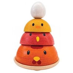 Пирамидка PlanToys Куриное гнездо 5695