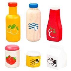 Набор продуктов PlanToys 3432 красный/желтый/белый