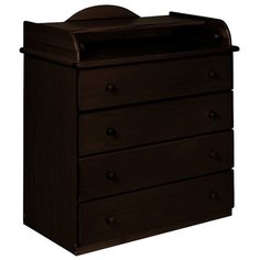 Пеленальный комод ЛЕЛЬ (Кубаньлесстрой) АБ 33.4 венге