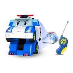 Робот-трансформер Silverlit Robocar Poli 14 см белый/синий