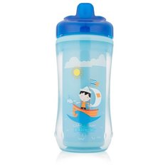 Поильник-непроливайка Dr. Browns Hard-Spout Insulated Cup, 300 мл синий