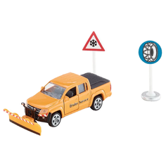 Снегоуборщик Siku Volkswagen Amarok (2546) 1:55 желтый