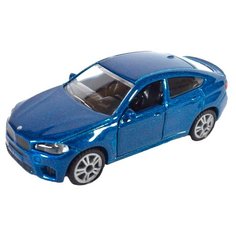 Легковой автомобиль Siku BMW X6 M (1409) 1:50 синий/голубой