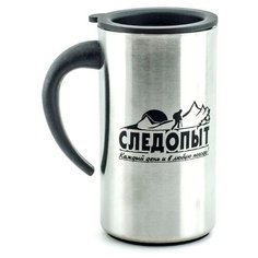 Термокружка СЛЕДОПЫТ PF-CWS-P66 (0,28 л) стальной