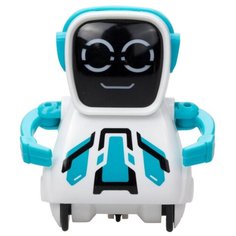 Интерактивная игрушка робот Silverlit Pokibot Квадратный голубой