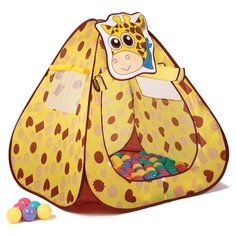 Палатка CHING-CHING Жираф CBH-11 желтый/коричневый