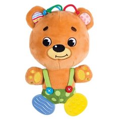 Развивающая игрушка Happy Snail Мишка Топтышка коричневый
