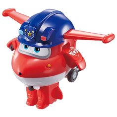 Трансформер Auldey SUPER WINGS Джетт Мини (команда Полиции) красный