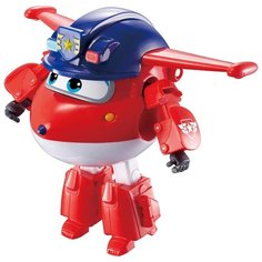 Трансформер Auldey SUPER WINGS Джетт (команда Полиции) красный/синий