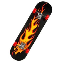 Скейтборд Наша игрушка 636153 черный