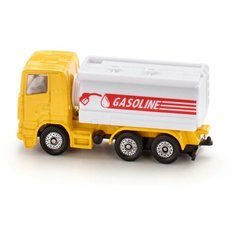 Автоцистерна Siku Gasoline (1387) белый/желтый