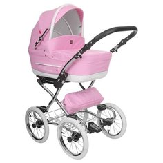 Универсальная коляска Tutek Turran Silver Eco (3 в 1) Eco Pink