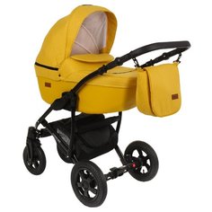 Универсальная коляска Pituso Confort (2 в 1) Желтый/Шафрановый