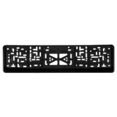 Рамка для номера skyway S04102003 черный 1 шт.