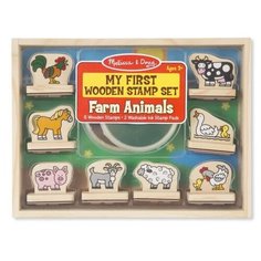 Набор штампов Melissa & Doug Животные с фермы (2390) 1 шт.