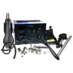 Паяльная станция ELEMENT 852D++, 700 Вт черный