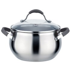 Кастрюля TimA Удобная 3,8 л, серебристый