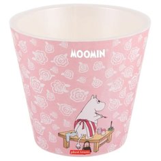 Кашпо Plast Team Moomin, 23х20.8 см пудровый