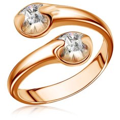 Бронницкий Ювелир Кольцо из красного золота 15319001, размер 17