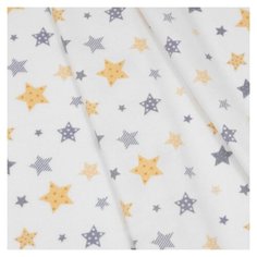 Многоразовые пеленки UNDER the BLANKET фланель 115х115 см желтые звездочки
