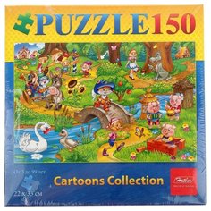 Пазл Hatber Cartoons Collection Долина сказок (150ПЗ4_12235), 150 дет.